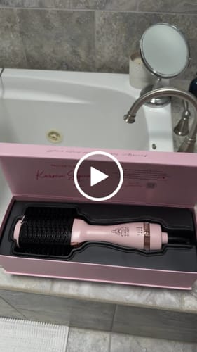 Customer video review of Infrared Seabreeze 3" Blowout Brush – Round Brush Dryer