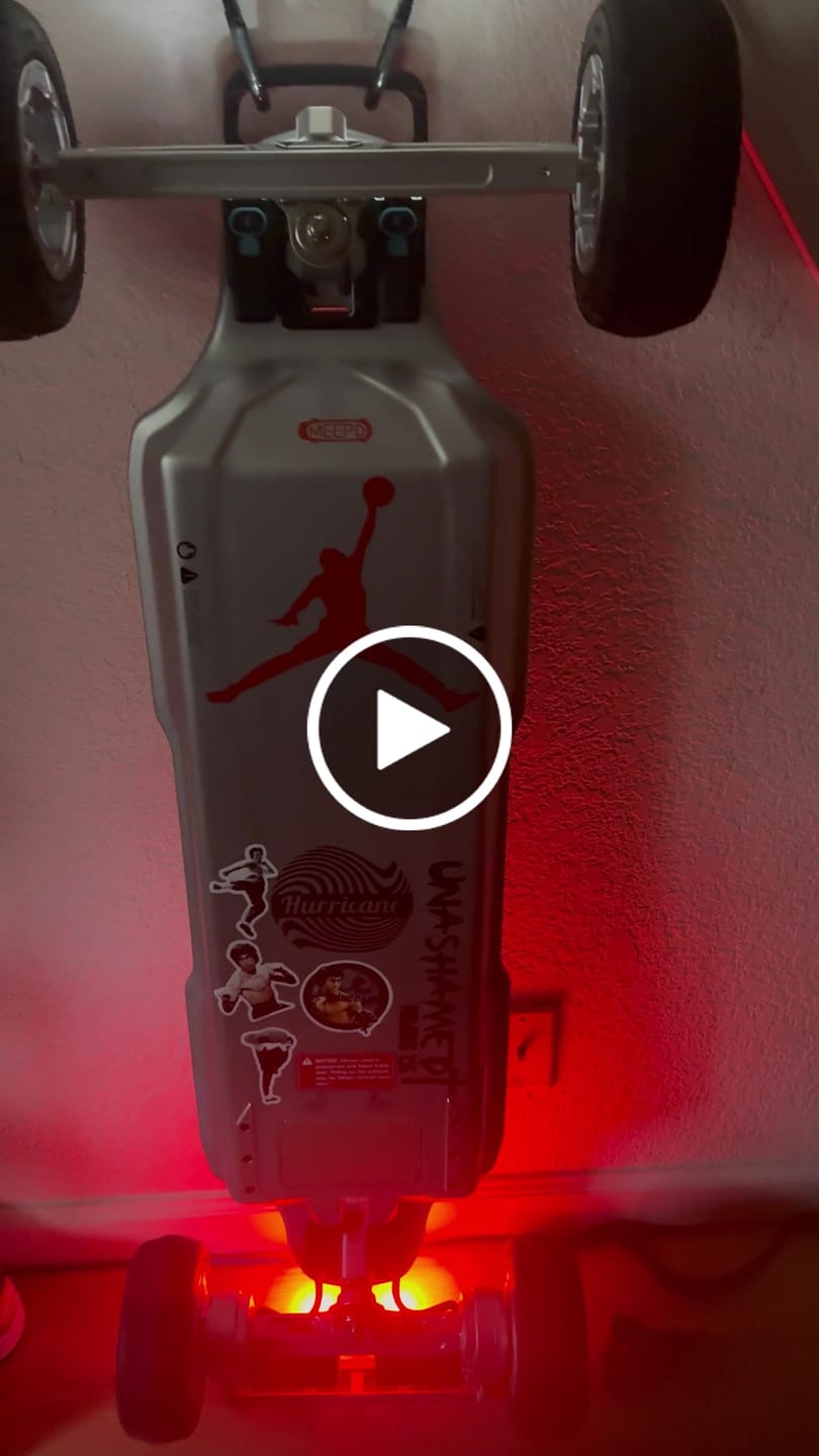 Customer video review of Shredlights SL-300+ Headlights & SL-R1+ Brake Lights Skateboard Bundle
