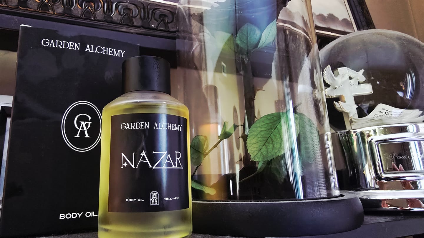 Customer photo review of NAZAR BODY OIL