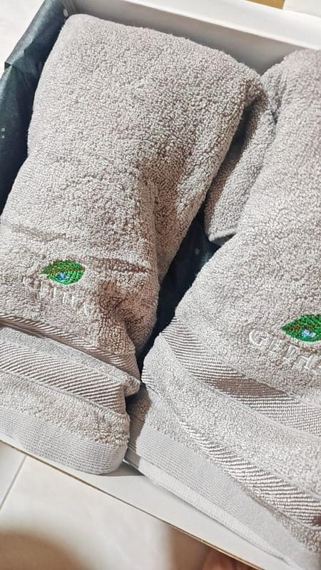 Customer photo review of Getha Hand Towel (Tuala Tangan) 2 PCS Set