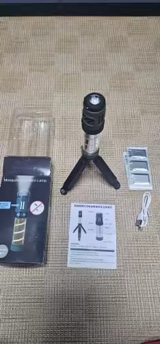 Customer photo review of 5-in-1 Camping Lamp – LED Flashlight & Mosquito Repellent Light