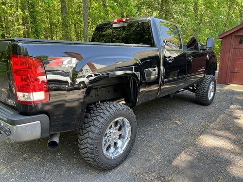 Customer photo review of GM Duramax LMM Downpipe Back Exhaust (2007.5-2010)