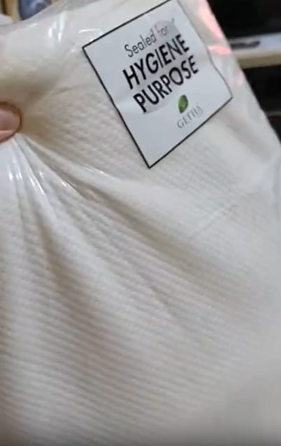 Customer photo review of Getha 3D Junior Latex Pillow