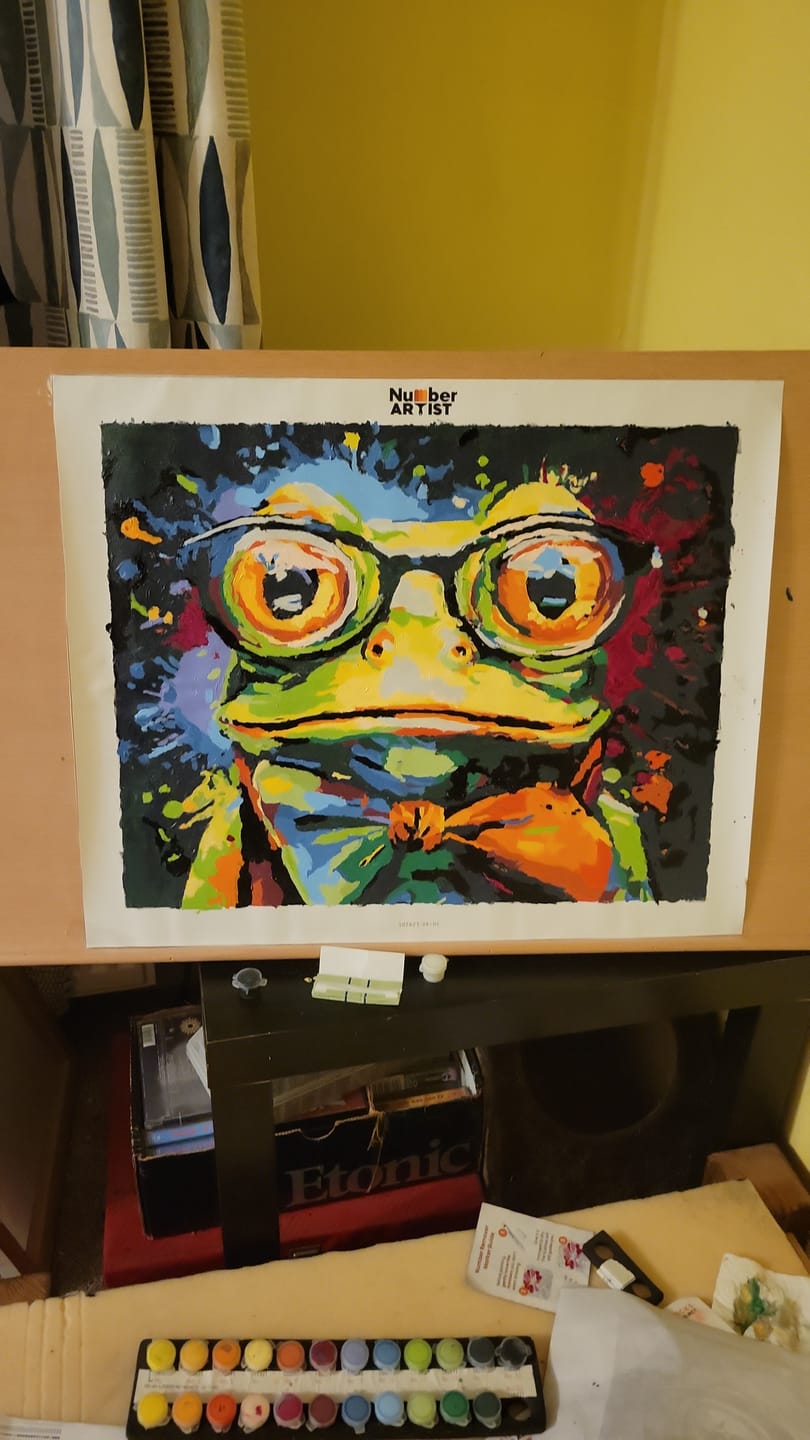 Customer photo review of Mr. Frog