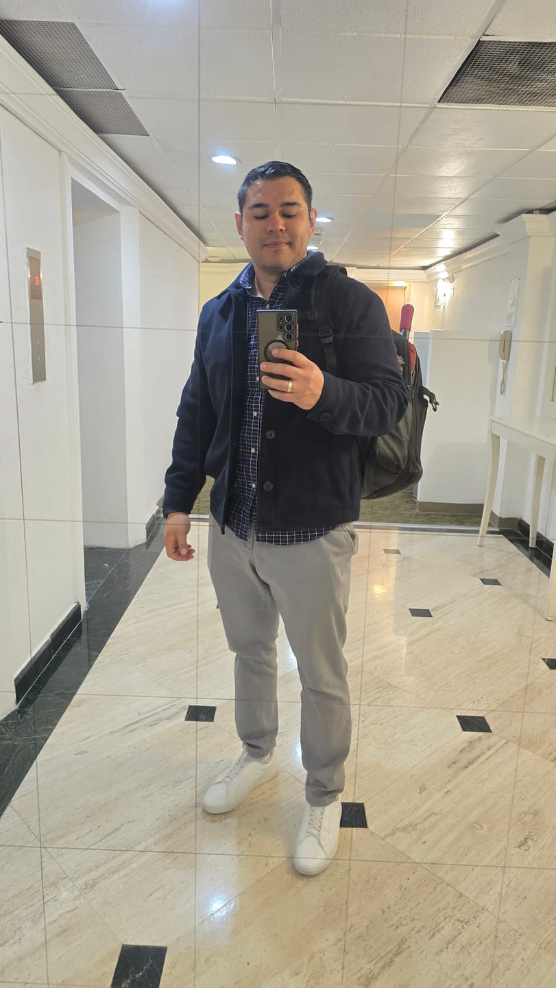 Customer photo review of SNEAKER SLIP ON PIEL BLANCO