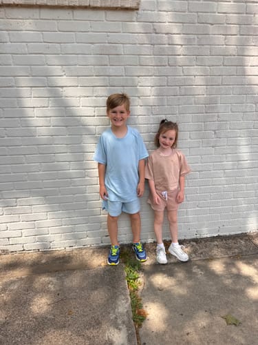 Customer photo review of Boys Meshflex™ 2-Piece Sports Set