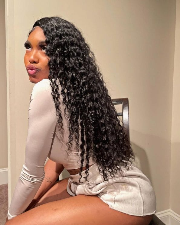 Customer photo review of Wavymy Pre-Everything 13x6 Max Lace Frontal Wig Drawstring Wear & Go Wigs Dome Cap Glueless Wigs 180% Density