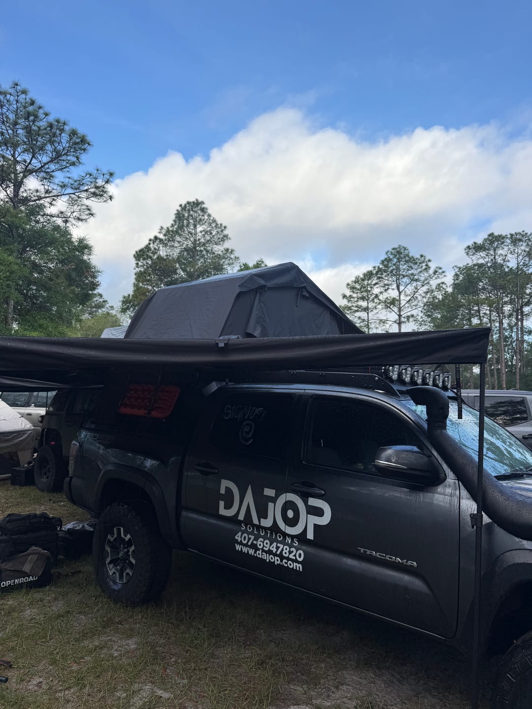 Customer photo review of OPENROAD 270 Degree Awning XL