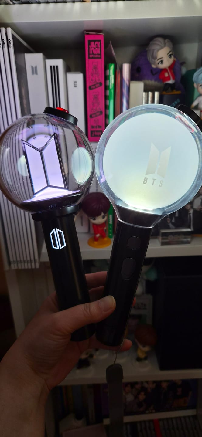Customer photo review of [2ND PRE-ORDER] BTS - OFFICIAL LIGHT STICK VER.4 PARTS BTS VER