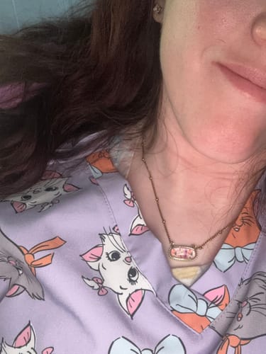 Customer photo review of Scarlett Floral Necklace (Almost Sold Out of First 500! Preorder Opens Once Sold Out)