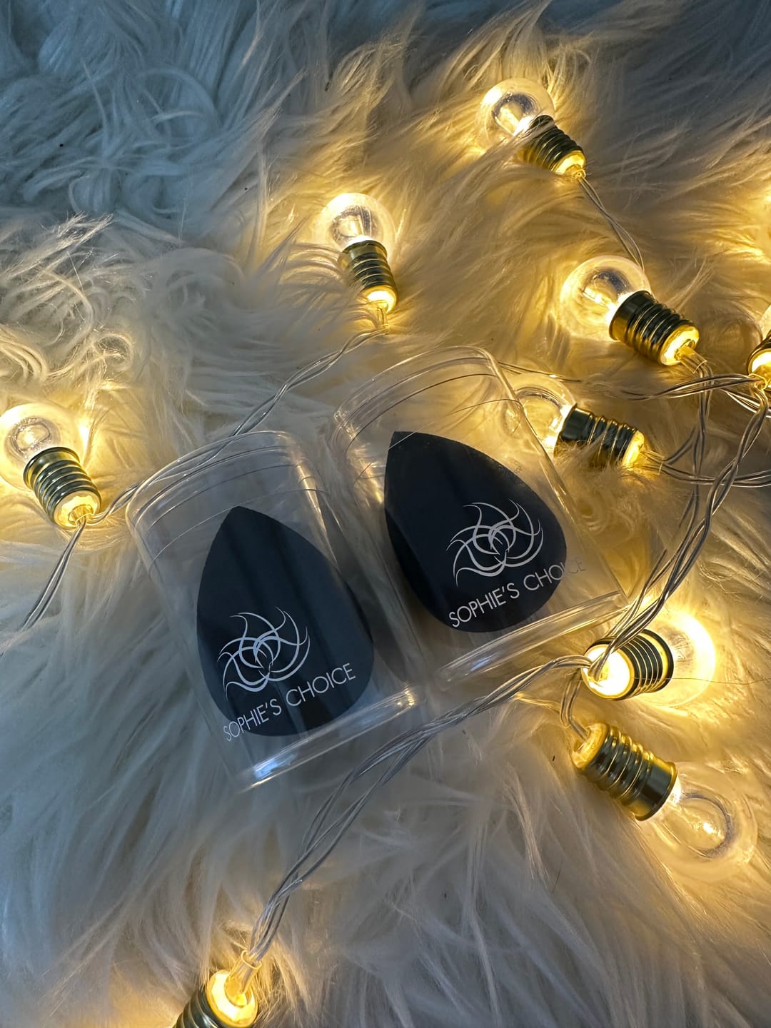 Customer photo review of Classic makeup blender - black