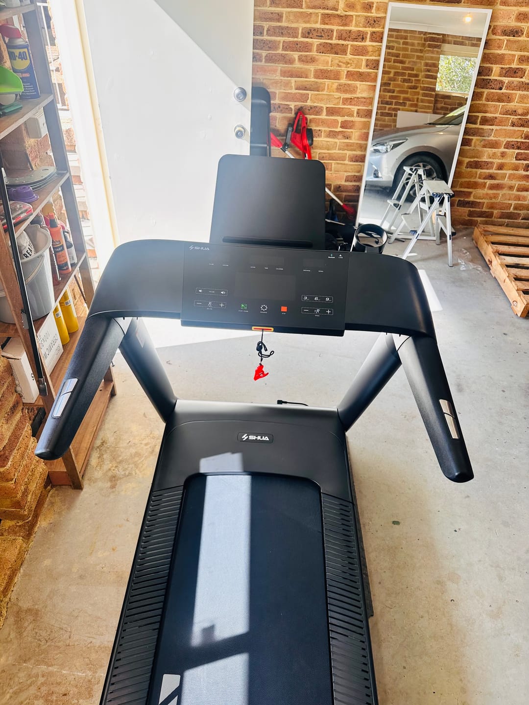 Customer photo review of SHUA Commercial Light Treadmill
