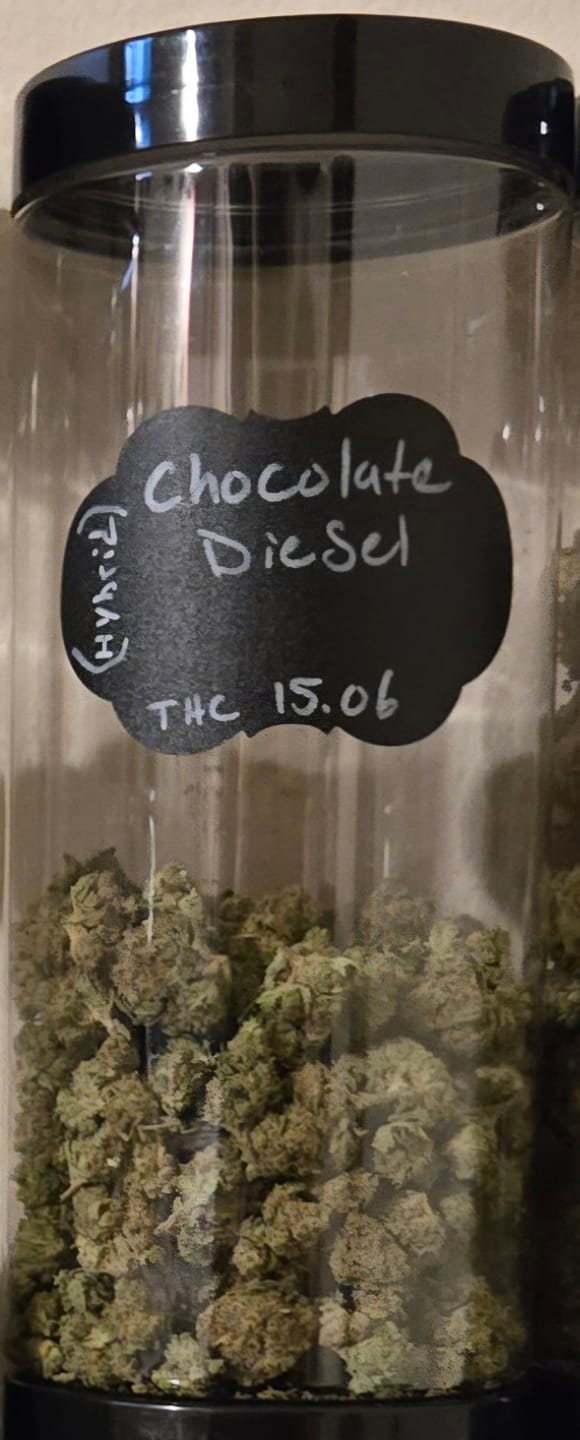 Customer photo review of Chocolate Diesel - 28 Grams - Hybrid