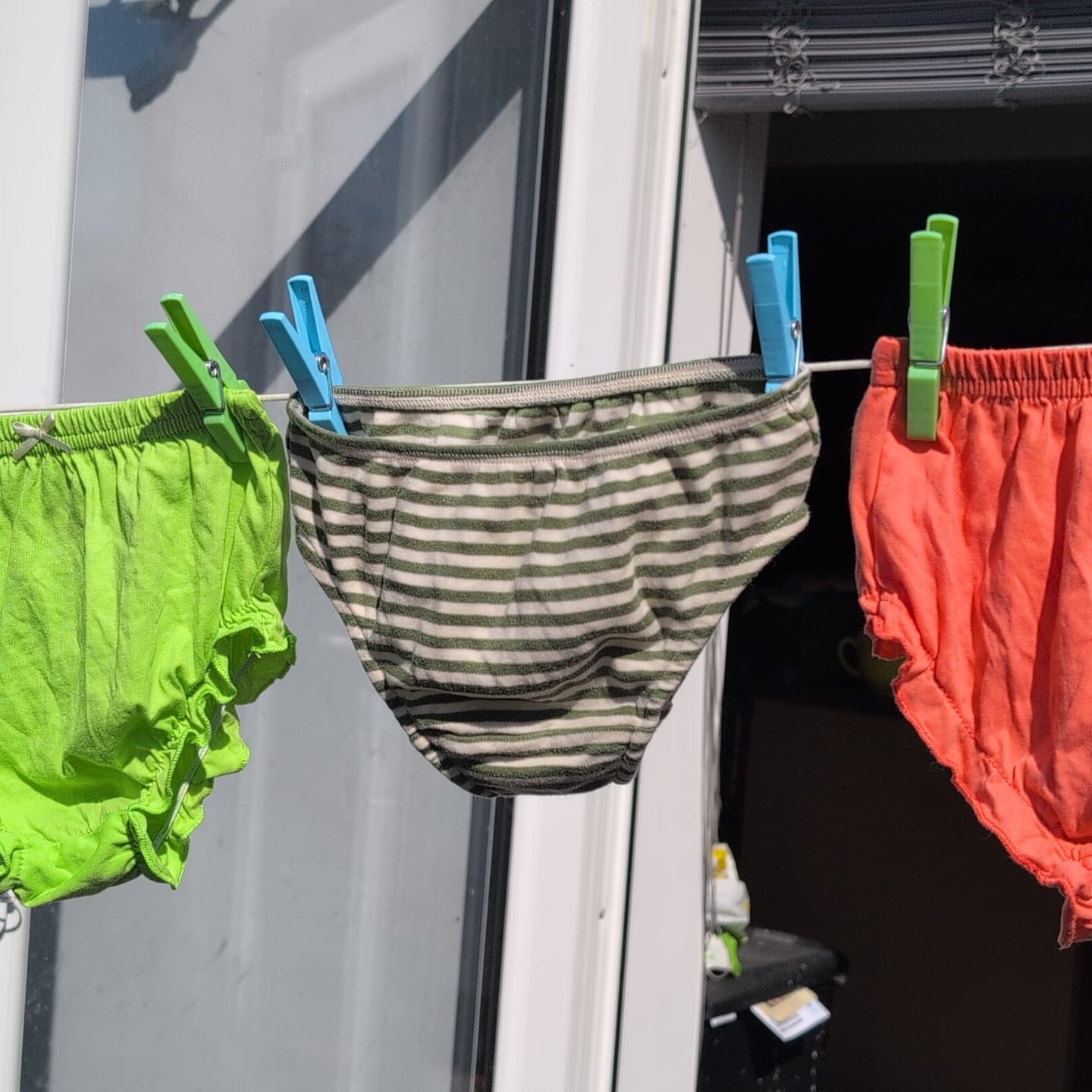 Customer photo review of Apple Picking Organic Underwear Set 3 Pack