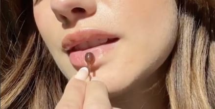Customer photo review of Honeybalm Watermelon SPF
