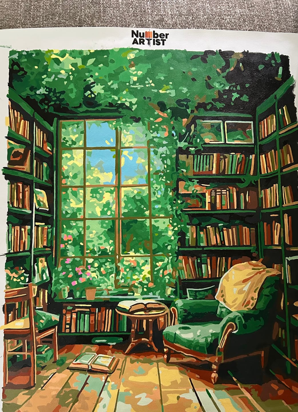 Customer photo review of Verdant Book Nook