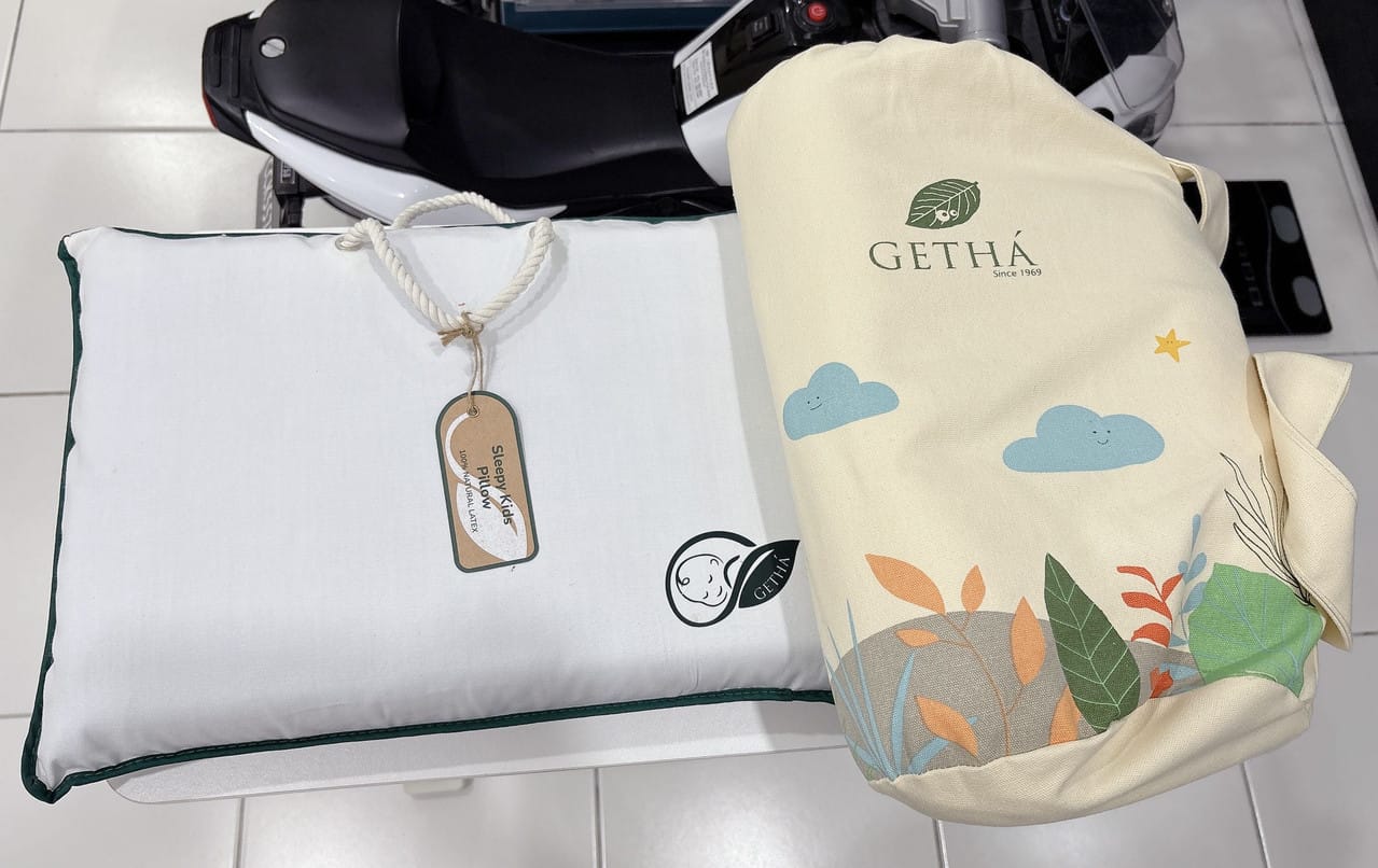 Customer photo review of Getha Sleepy Kids Latex Pillow
