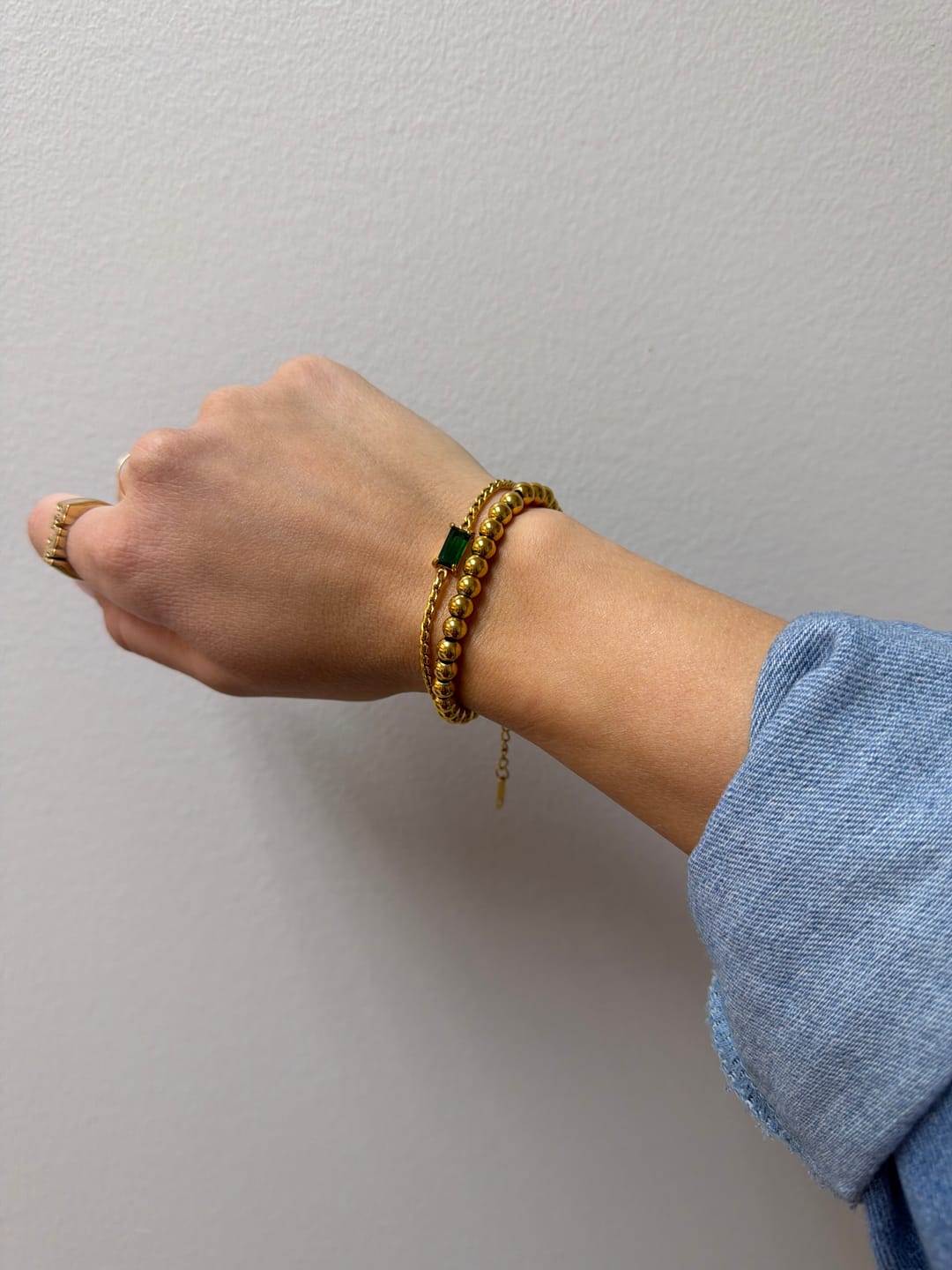Customer photo review of Caicos Beaded Bracelet (Bundle)
