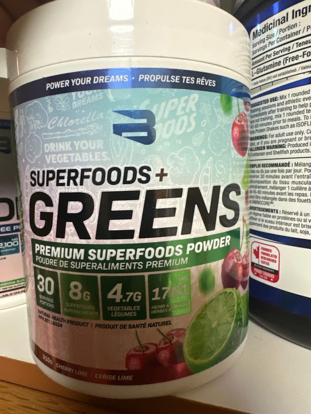 Customer photo review of Superfoods + Greens