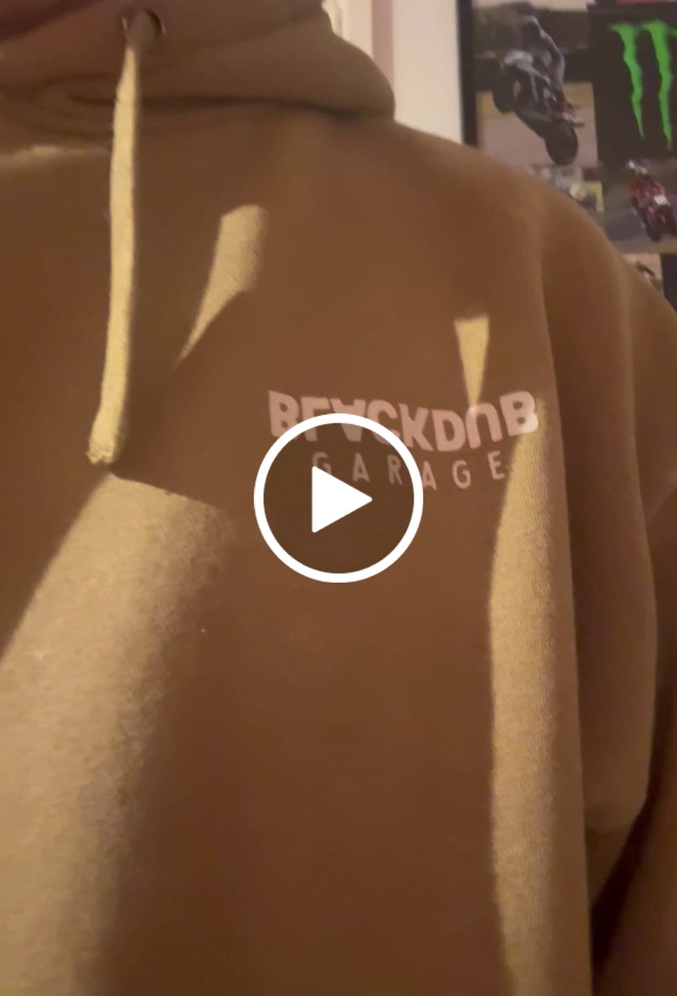 Customer video review of Parts & Spares Hoodie