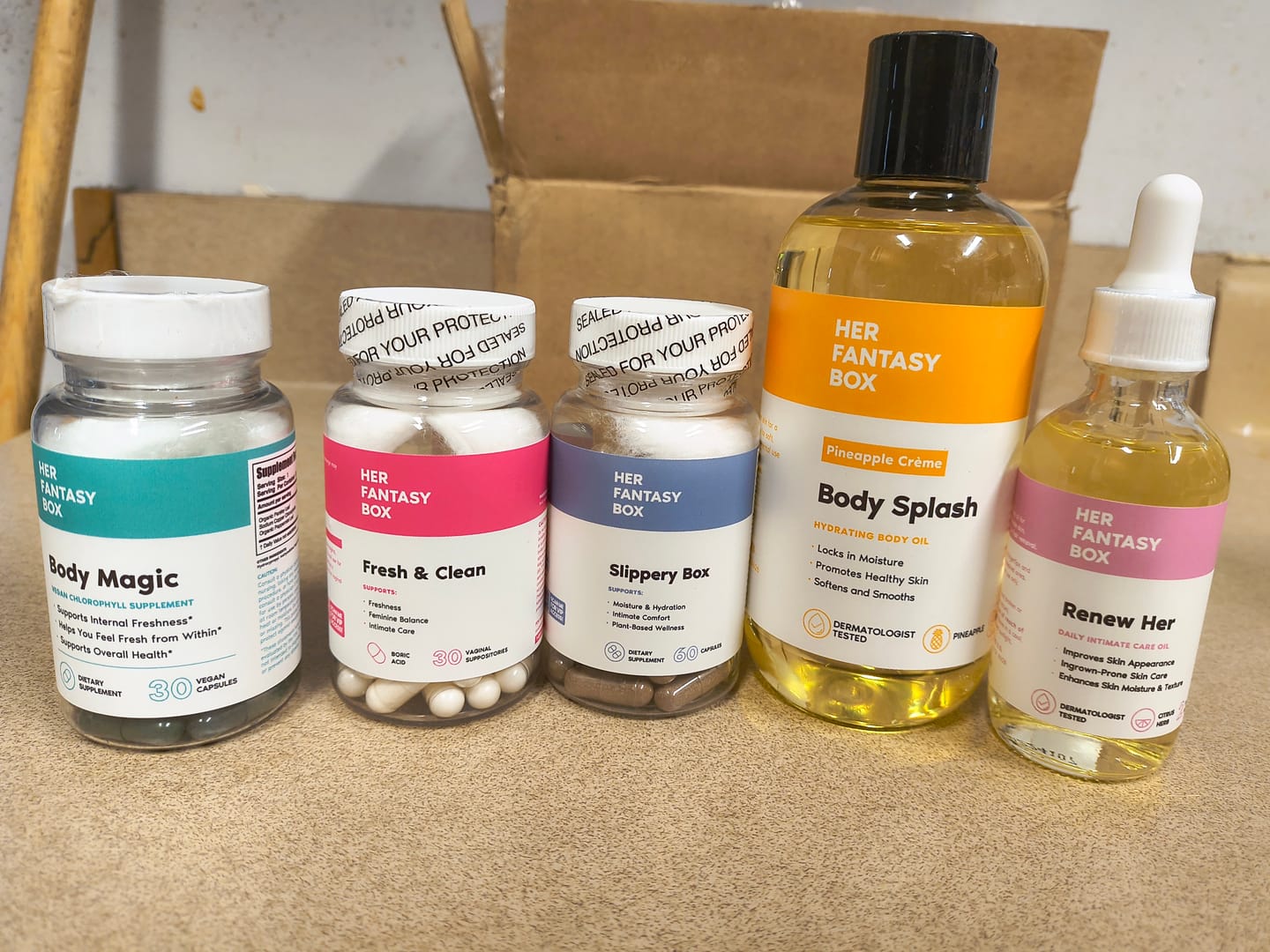 Customer photo review of Her Fantasy Bundle - Vaginal Care Products