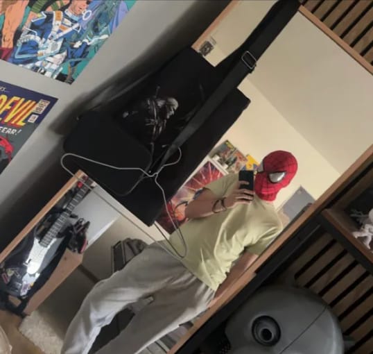 Customer photo review of The Amazing Spider-Man 2 Mask ( Cosplay Version)