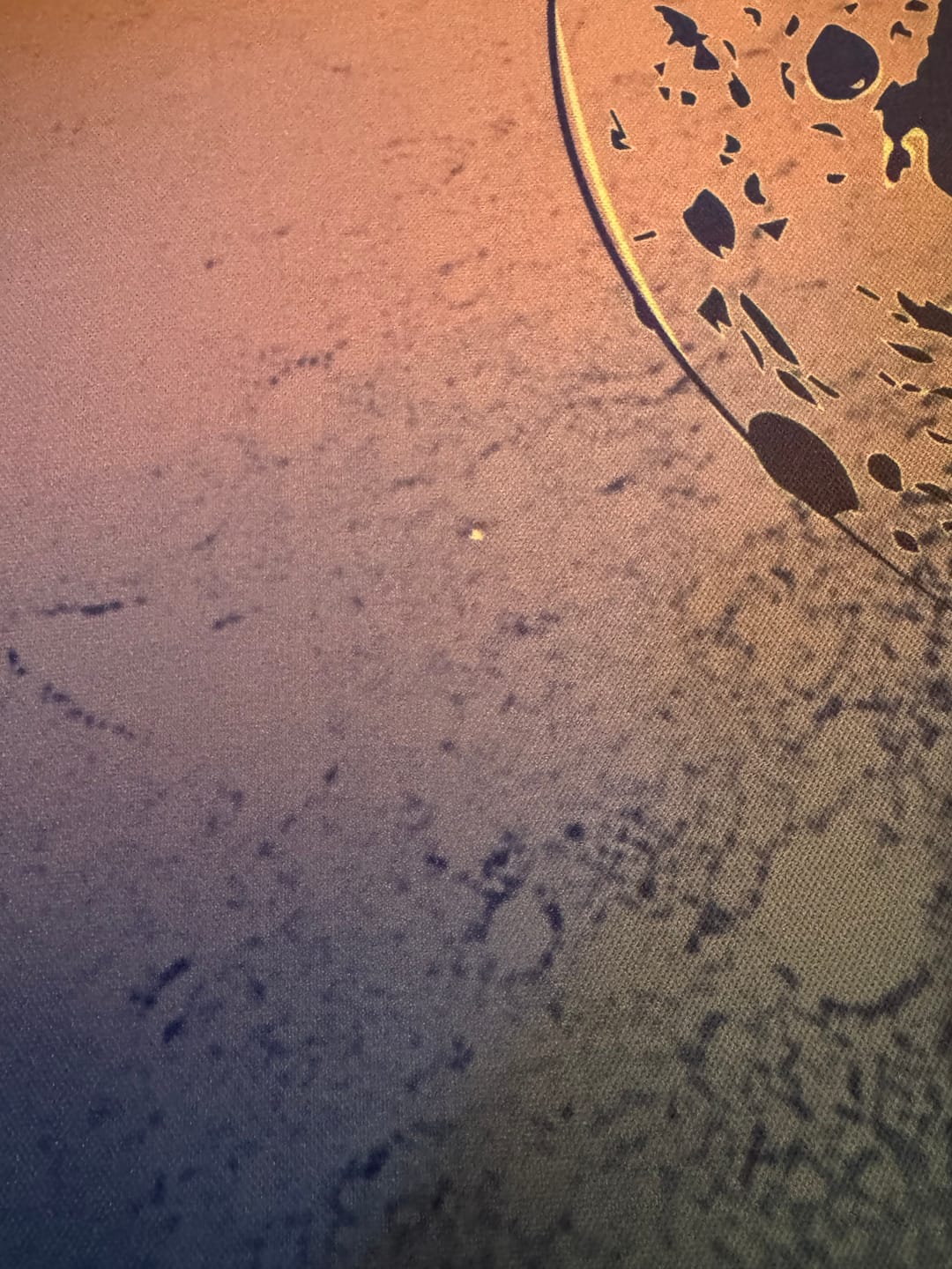 Customer photo review of Soul of the Mask X-Large Mouse Pad
