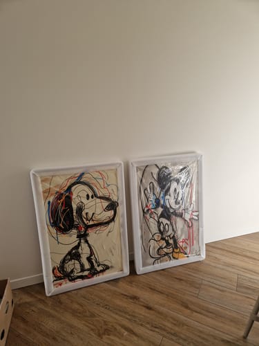 Customer review photo for Abstract Graffiti Art #GA051