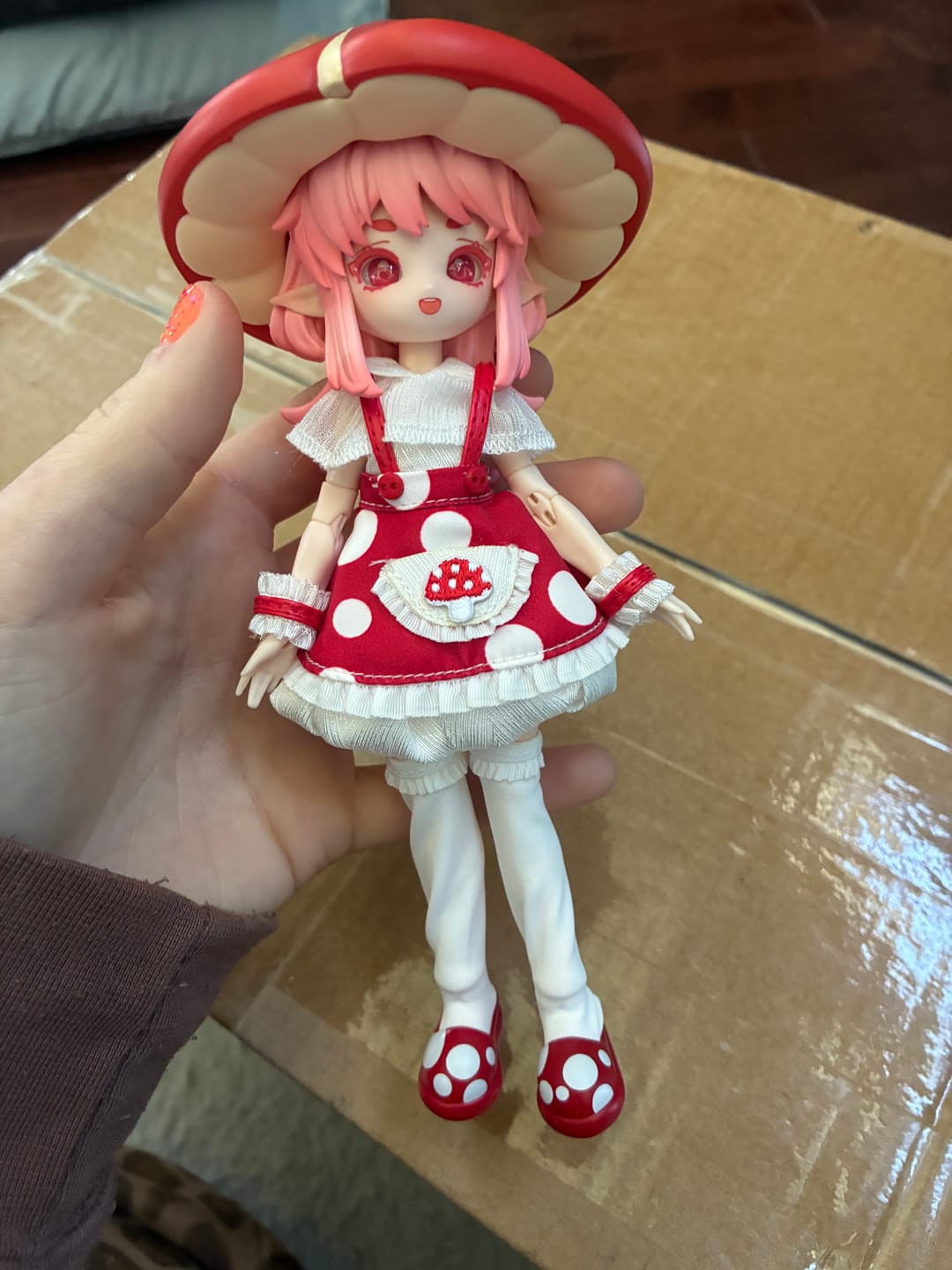 Customer photo review of Mogo Bloom Series 1/12 Action Figure BJD Blind Box【Shipped in Jan./Feb. 2026】