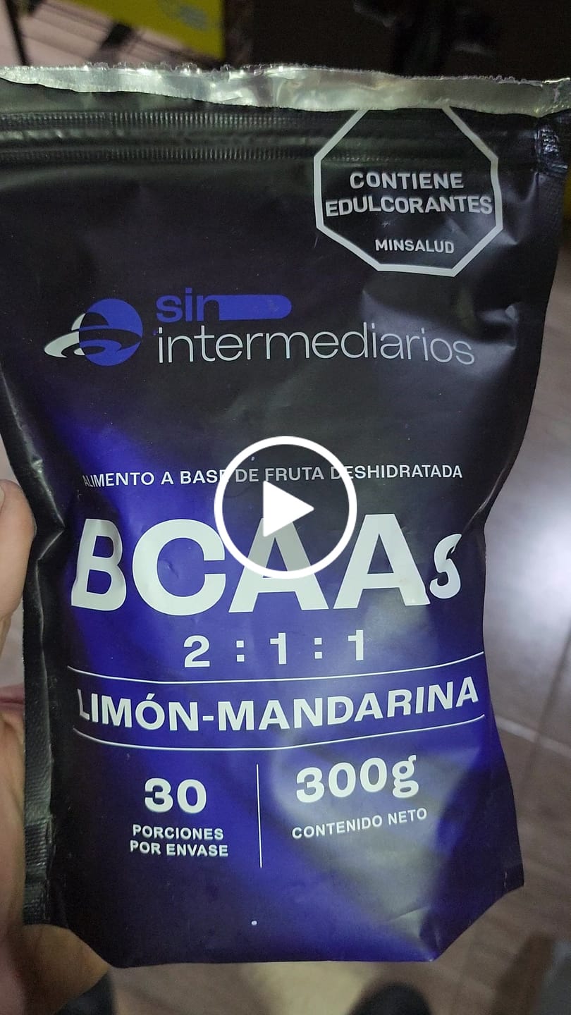 Customer video review of BCAAs sabor Limón - Mandarina (2:1:1)