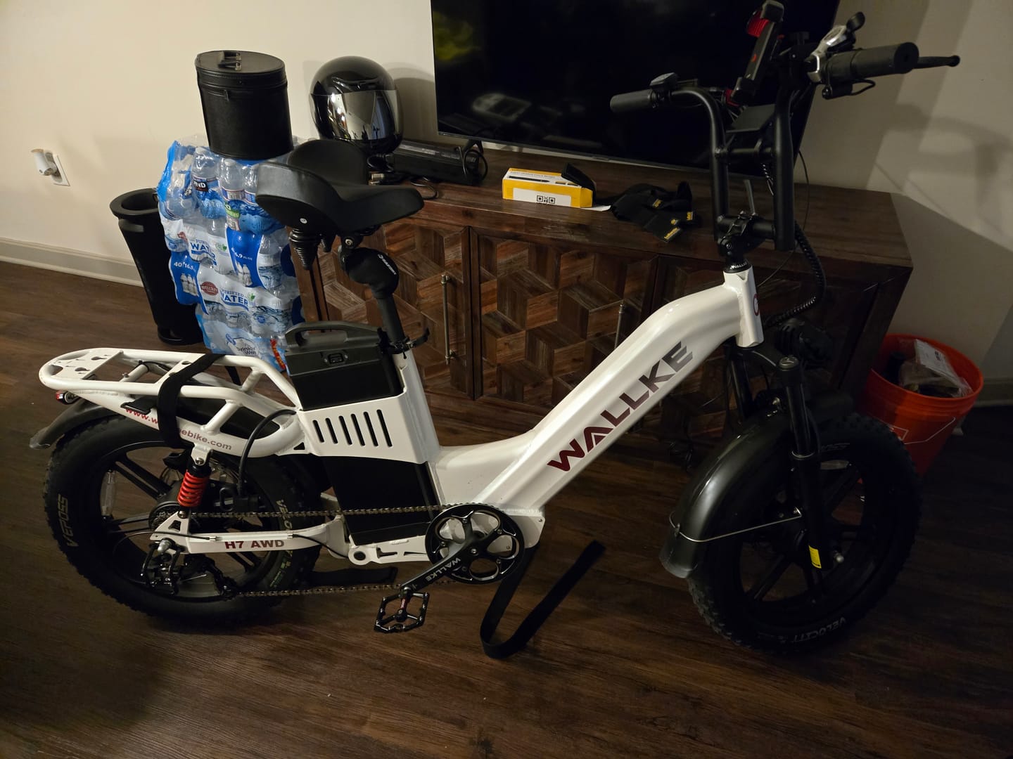 Customer photo review of 2025 Wallke H7 Step-Thru | 3200W Ebike 40/60Ah Battery