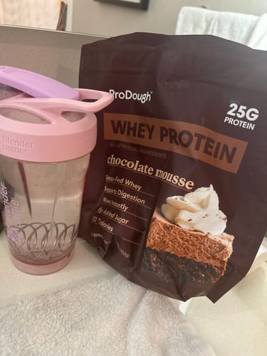 Customer photo review of Gourmet Whey Protein Powders Subscription 20% Saving