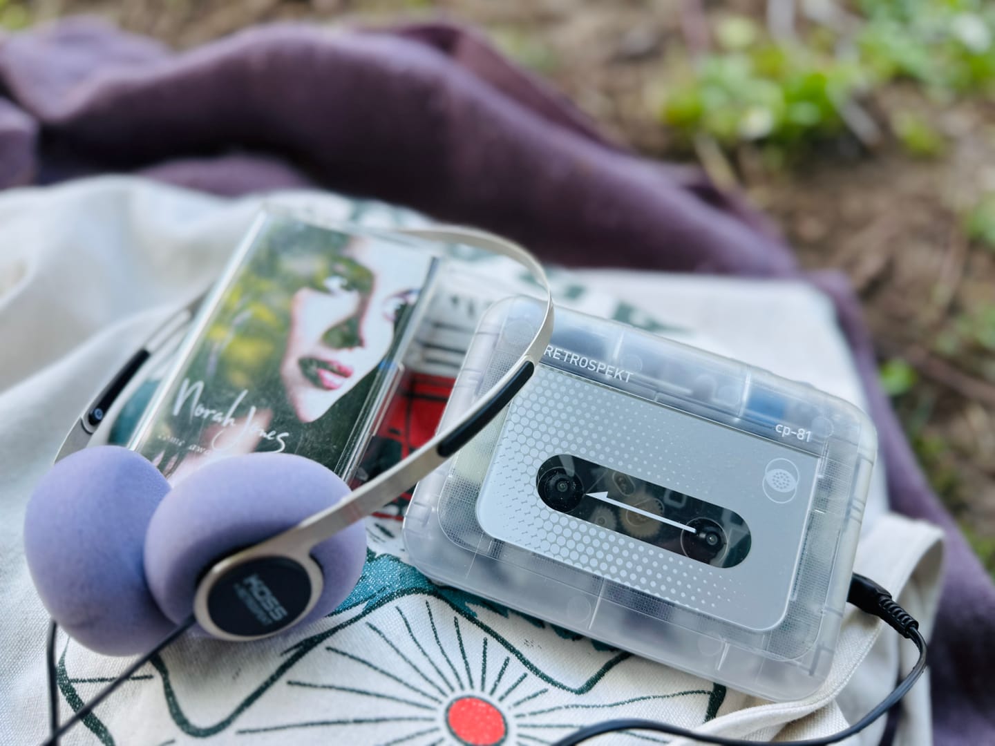 Customer photo review of Retrospekt CP-81 Portable Cassette Player