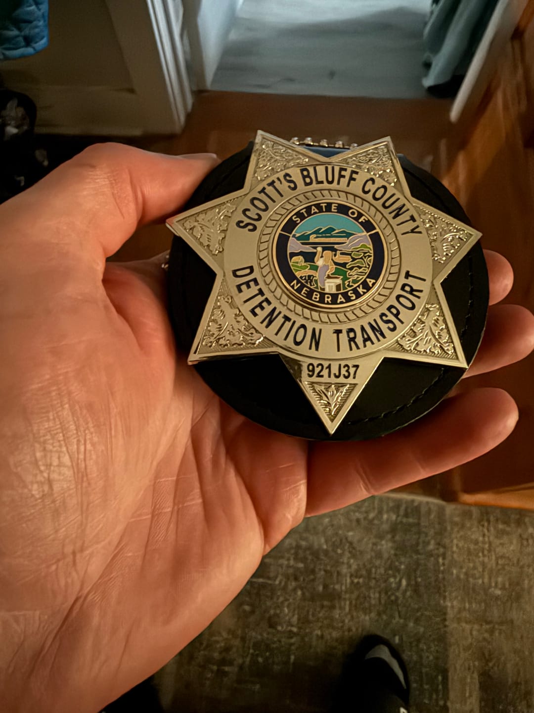 Customer photo review of Customizable Badge MA24