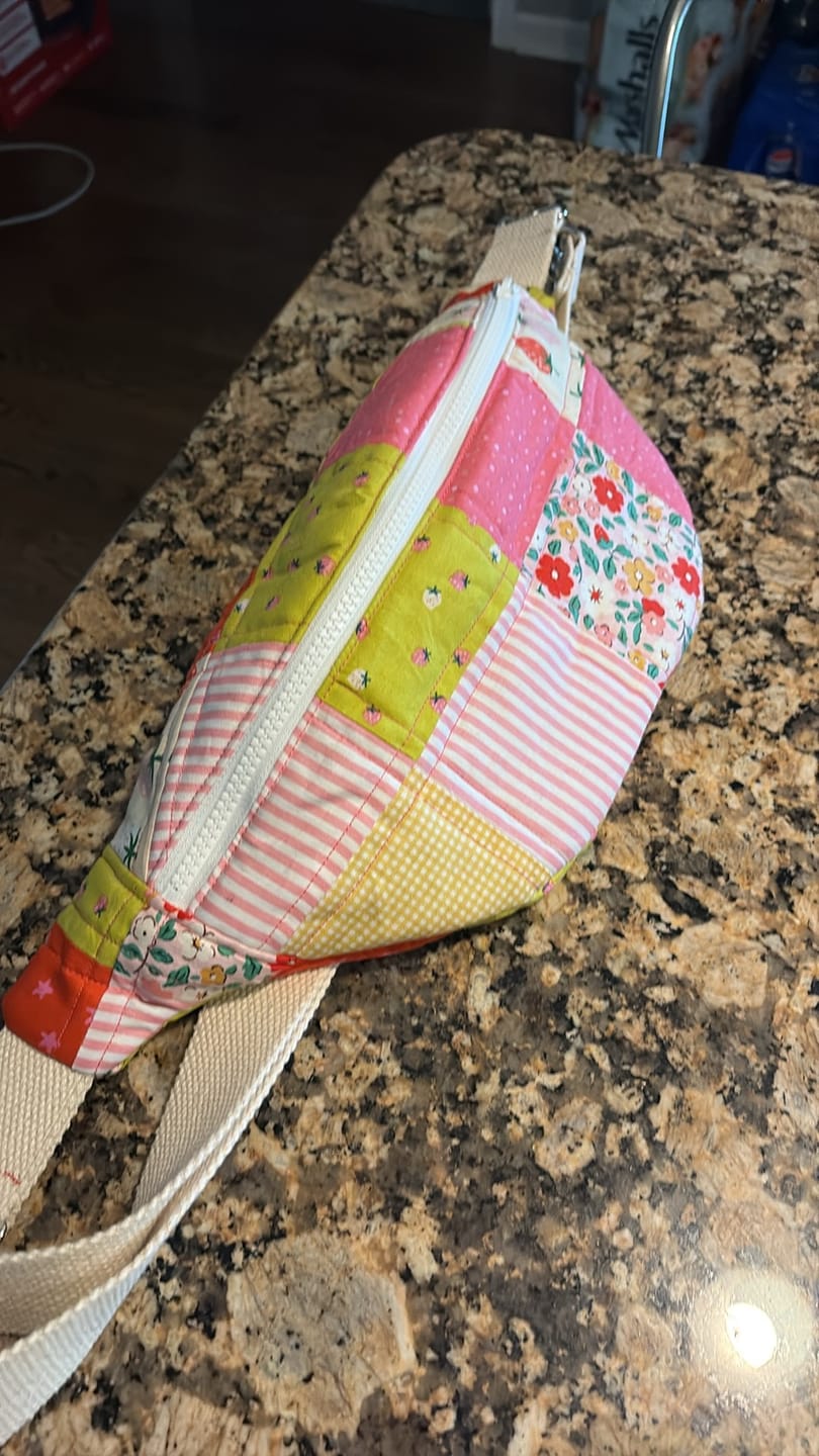 Customer photo review of Large and small Baileigh bag pattern