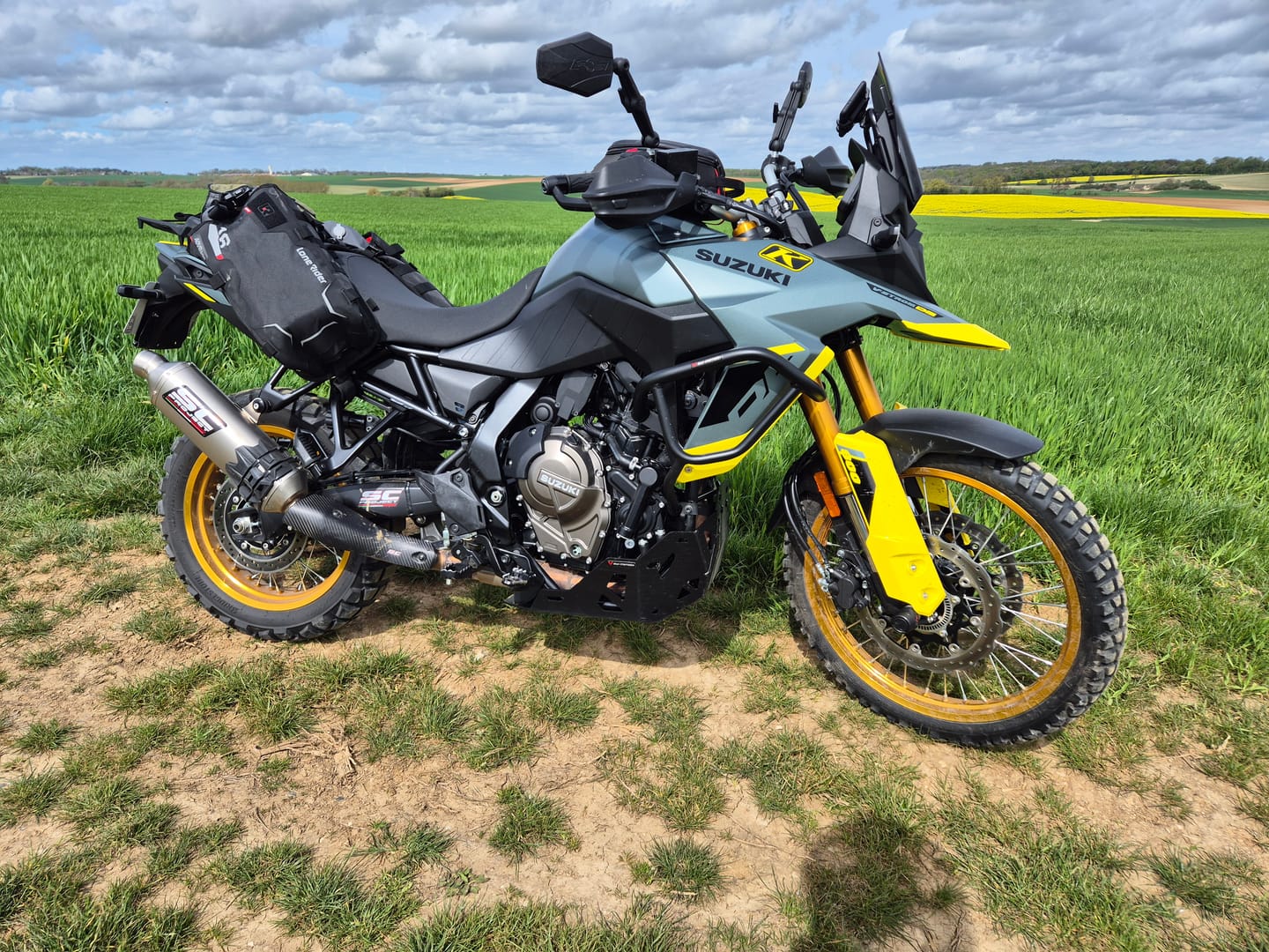 Customer photo review of ADVBags 16 – Rackless Saddle Bags