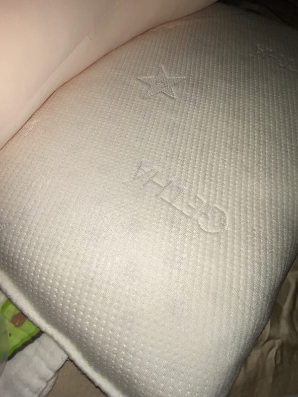 Customer photo review of Getha 100% Natural Latex Baby Pillow