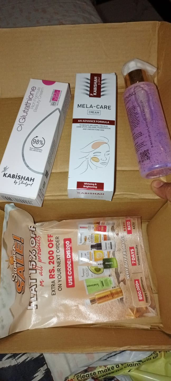 Customer photo review of Intense Pigmentation Bundle