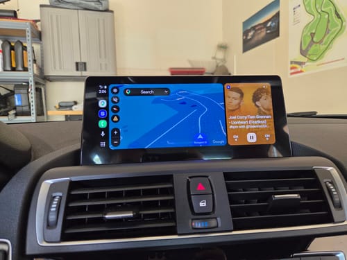 Customer photo review of 10.25" MULTIMEDIA TOUCH SCREEN HEADUNIT FOR BMW F20 1 SERIES & F22 2 SERIES