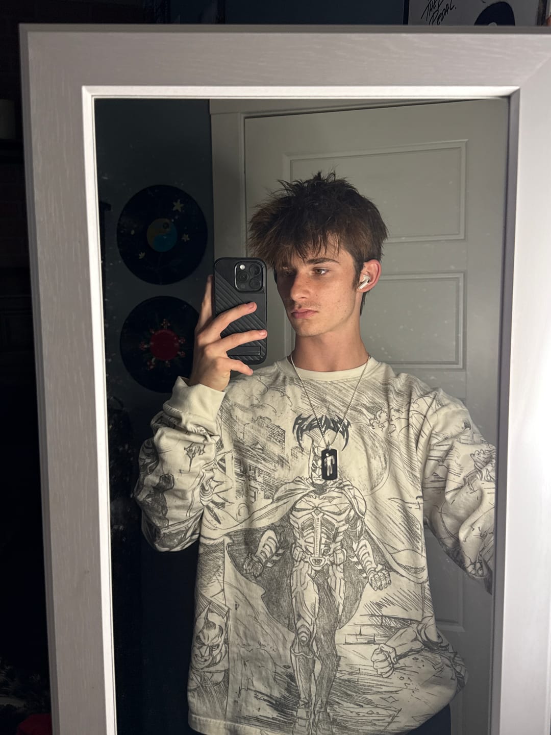 Customer photo review of 8002 - Batman Comic Longsleeves