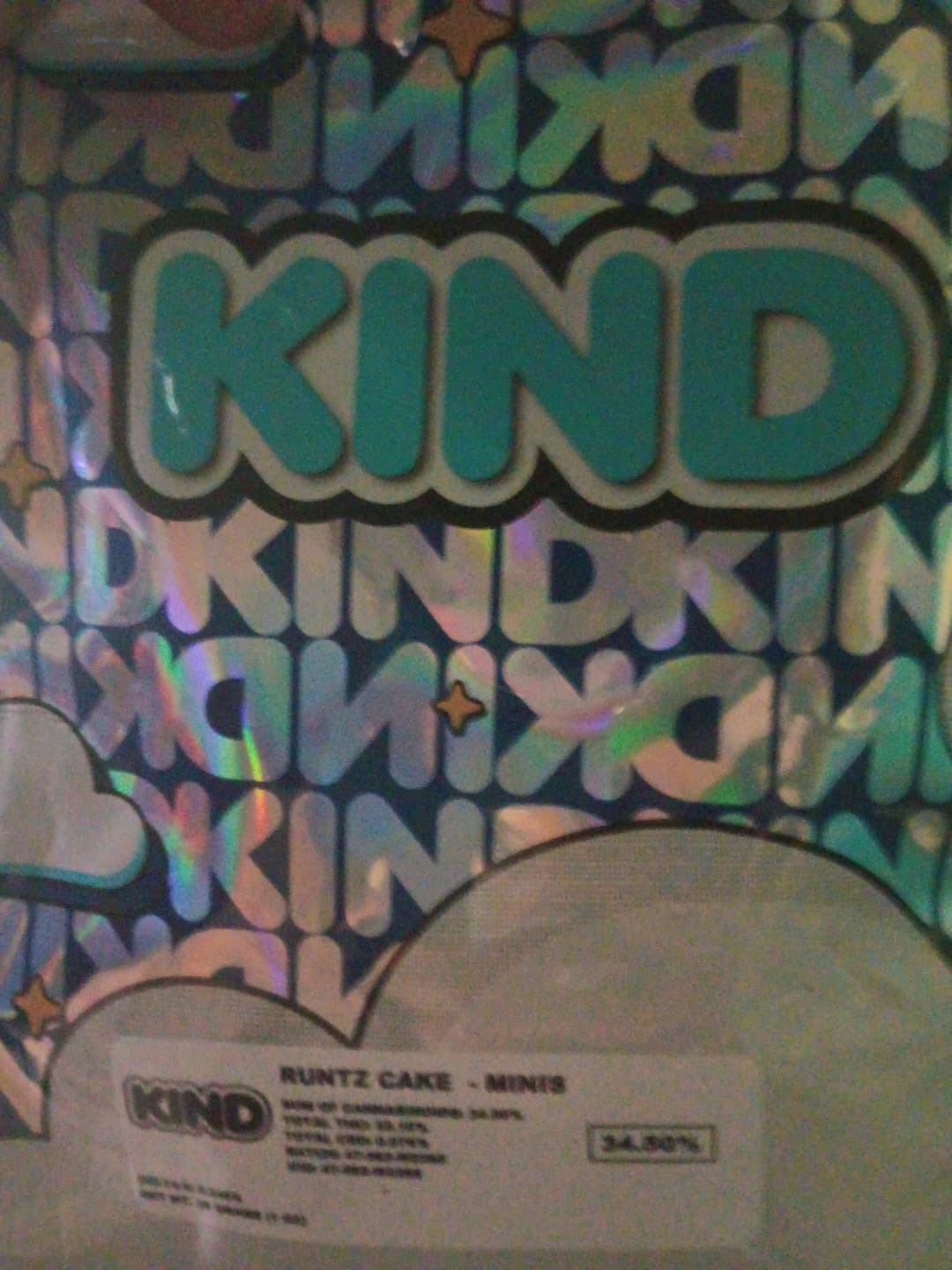 Customer photo review of Runtz Cake - Minis - 28 Grams - Hybrid