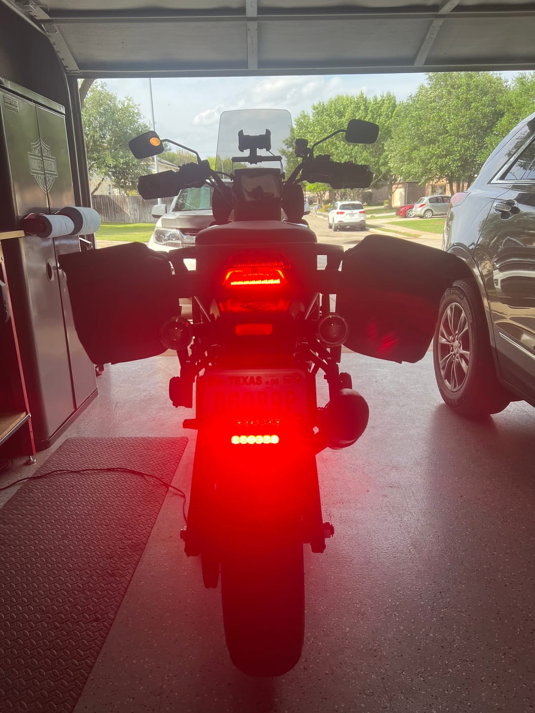 Customer photo review of Plug-&-Play B6 Brake Light for Harley-Davidson Pan America 1250