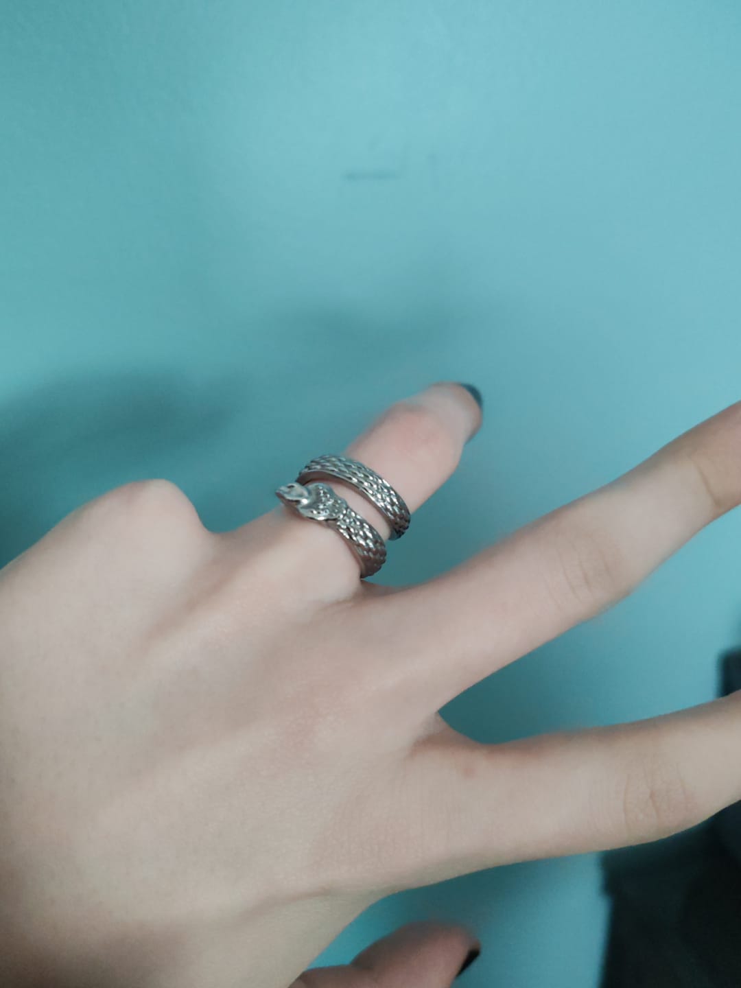 Customer photo review of UPGRADED SLIME RING