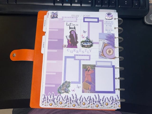 Customer photo review of Monthly Planning Kit Subscription - 2026