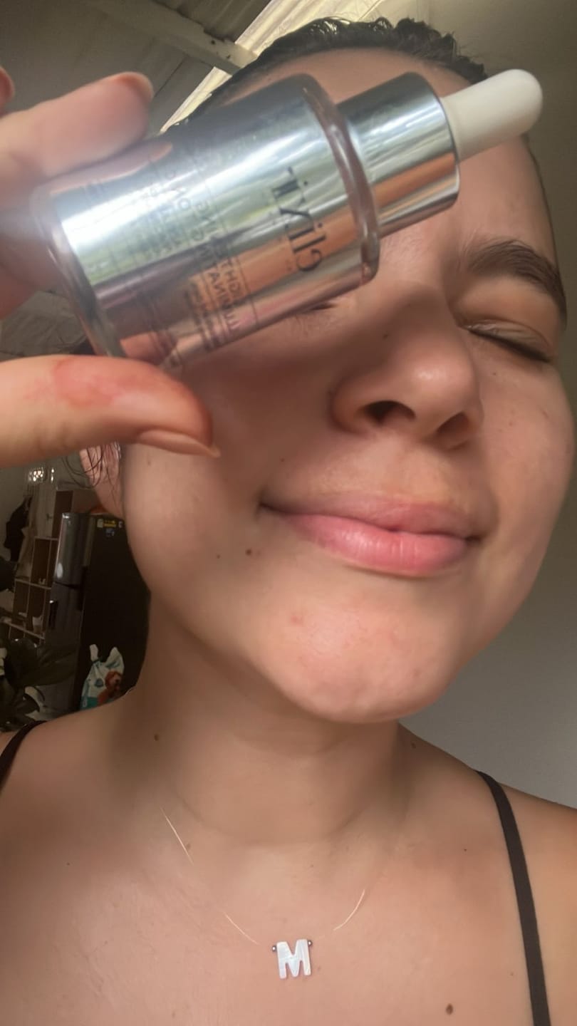 Customer photo review of Tónico Iluminador Aclarante