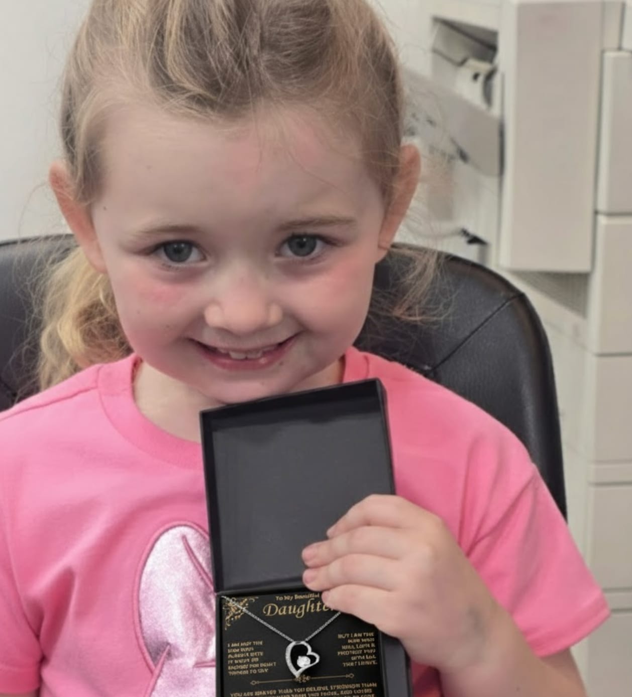 Customer photo review of To My Daughter, Forever In My Heart