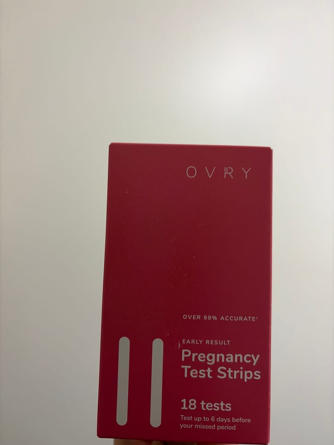 Customer photo review of Pregnancy Test Strips (Ultra-Sensitive)