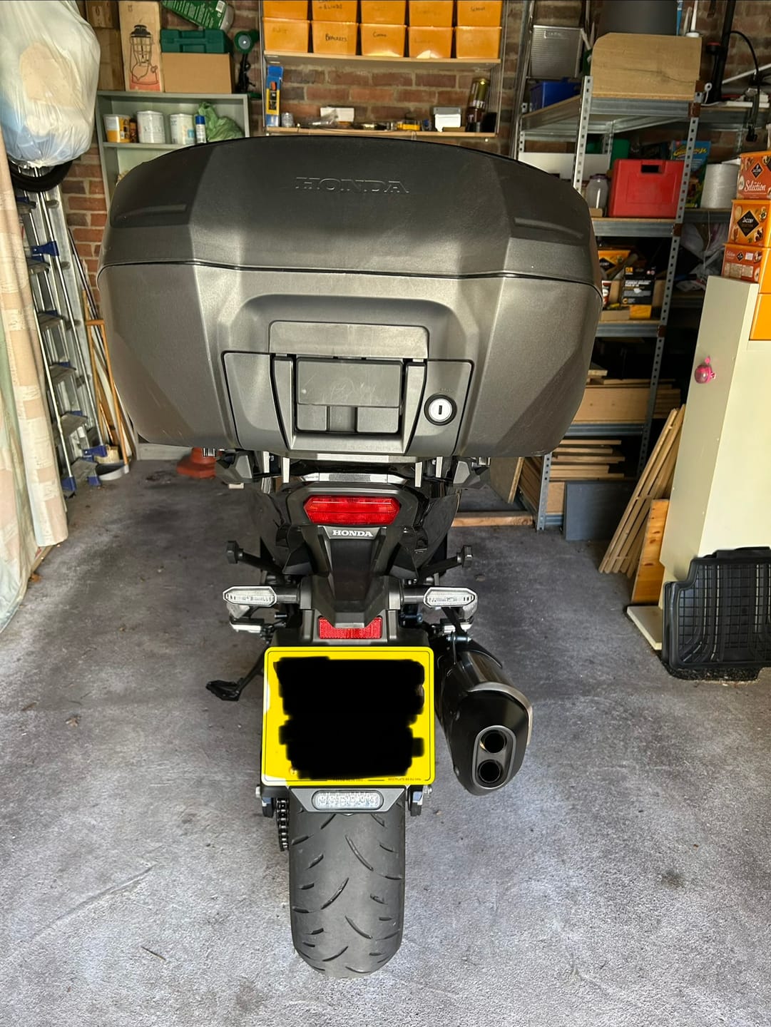 Customer photo review of Plug-&-Play B6 Brake Light for Honda Africa Twin 1100