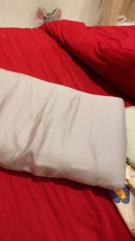 Customer photo review of Getha 100% Natural Latex Baby Pillow