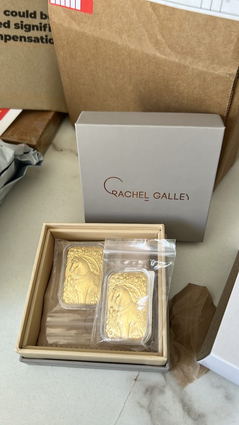 Customer photo review of 24K Yellow Gold- Year of the Fire Horse (99.99% Gold Purity) Essential Horse